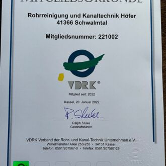 Rohr- & Kanaltechnik Höfer